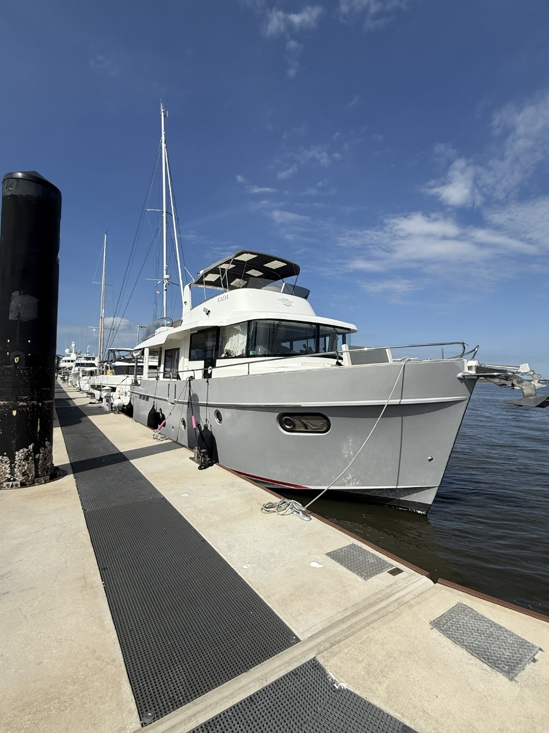 VADA on dock starboard view