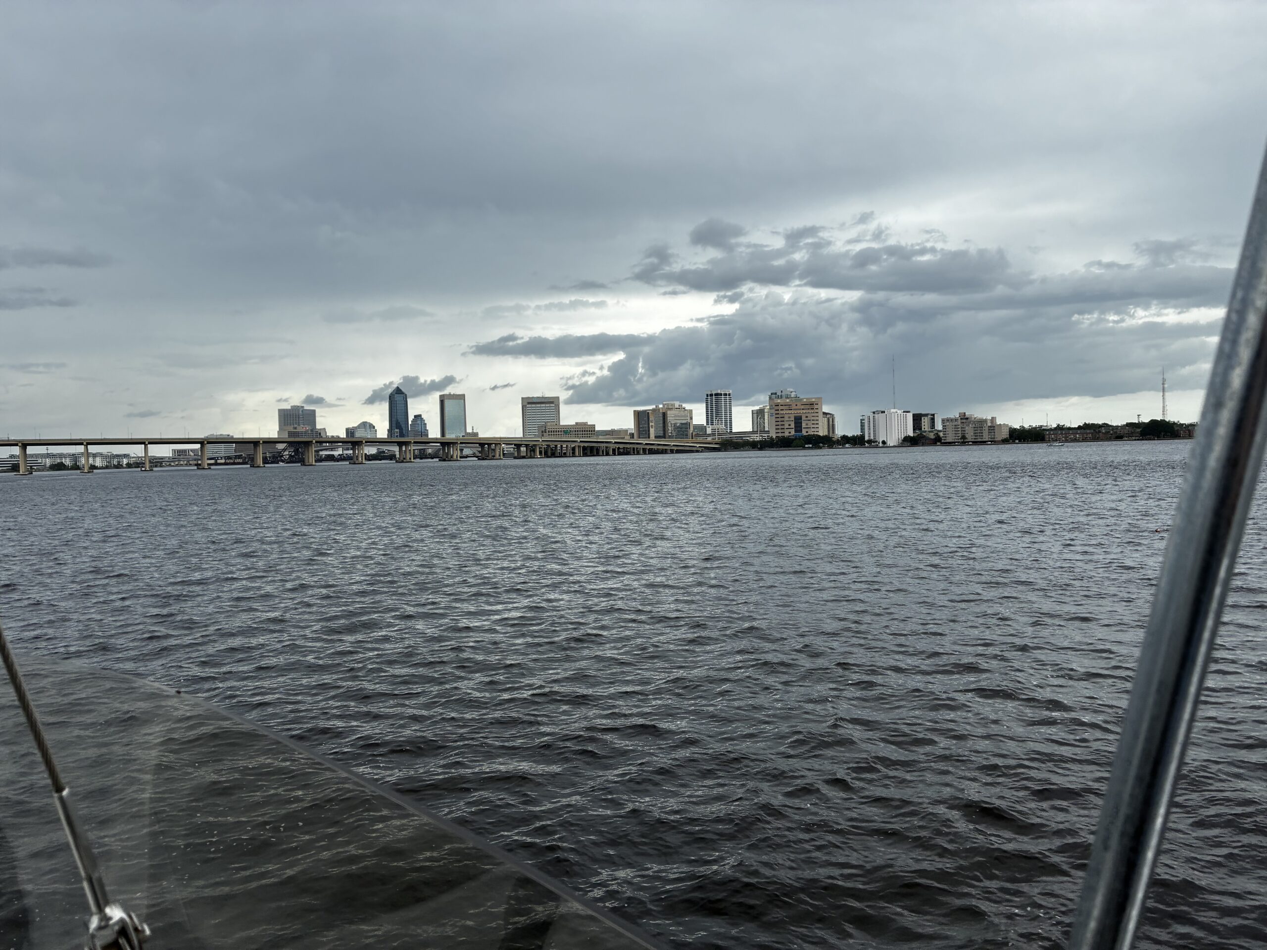 Jacksonville skyline from the St. Johns River
